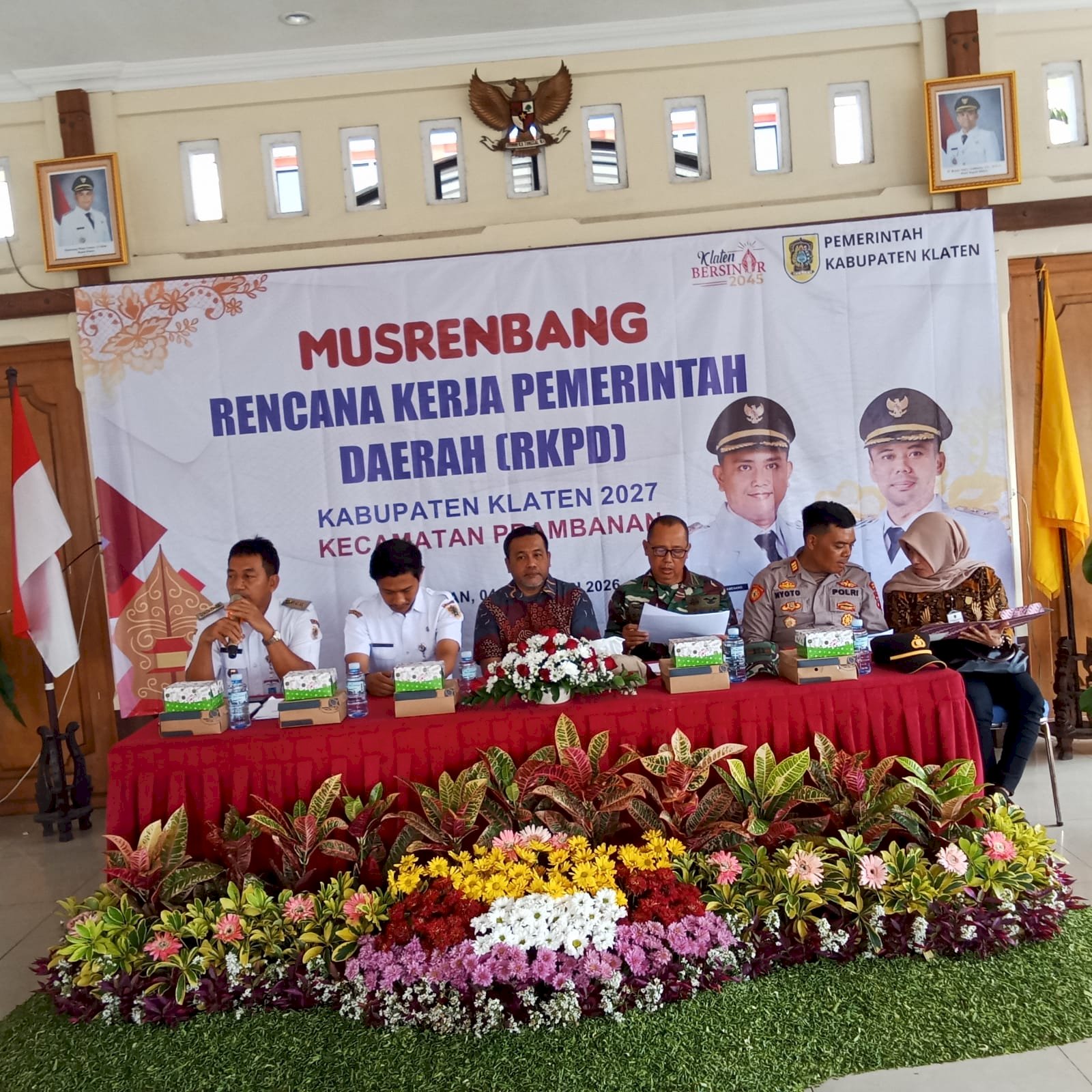 Musrenbang Prambanan 2026 - Dishub Klaten Komitmen Perbaiki Jalan & PJU 