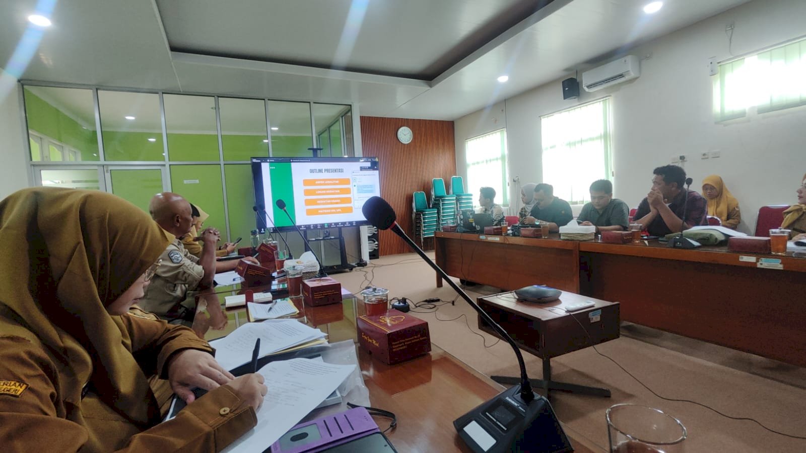 Dishub Klaten Kawal Rapat UKL-UPL Eksplorasi Tambang Sirtu PT. Kedung Arta Lestari di Kemalang