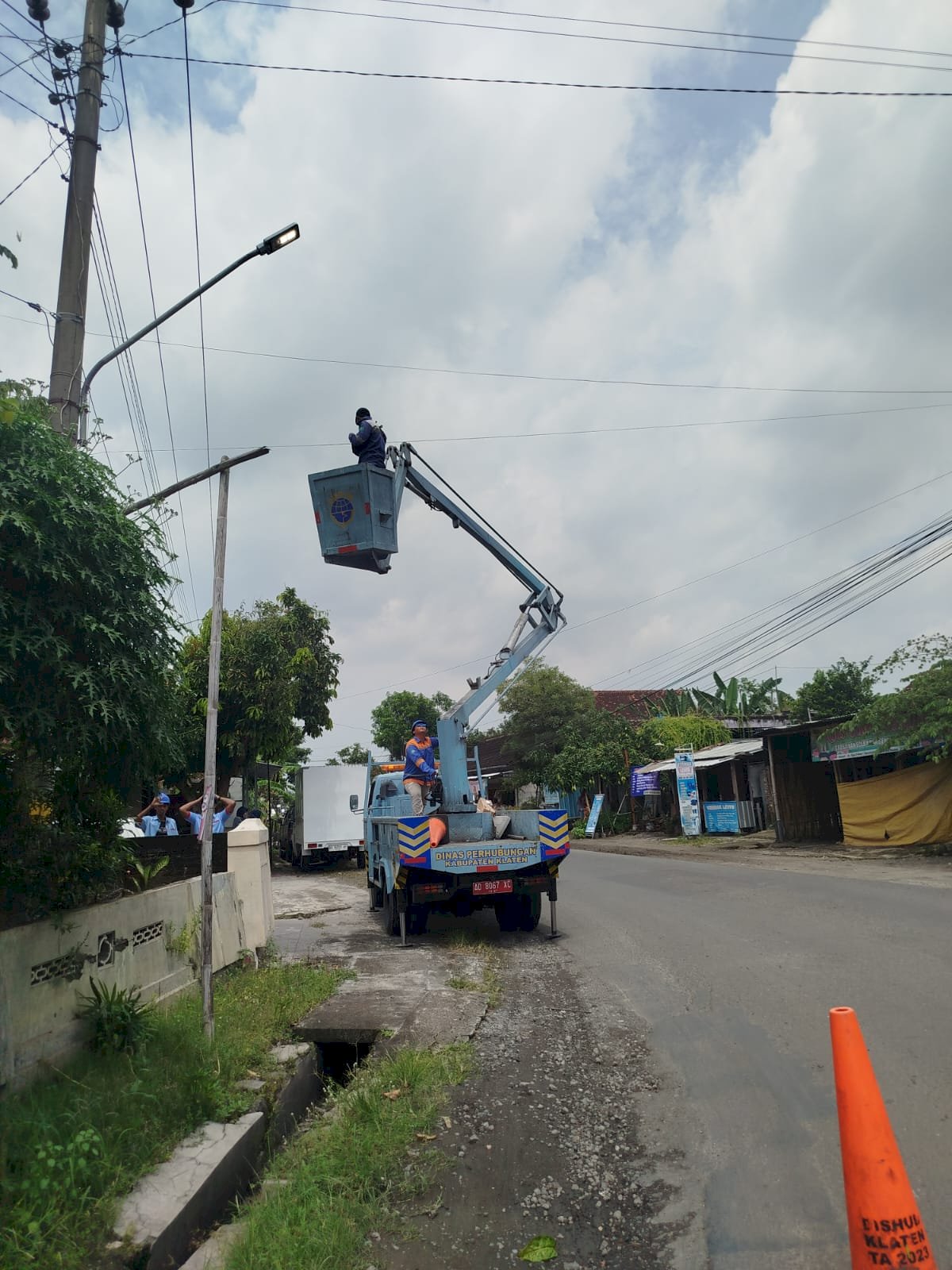 PJU Karangdowo Padam? Dishub Klaten Langsung Turun Tangan, 5 Titik Selesai Sehari! 