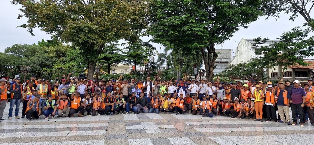 Bupati Klaten Turun Langsung! 281 Juru Parkir Dikumpulkan di Alun-Alun, Ini 4 Pesan Pentingnya