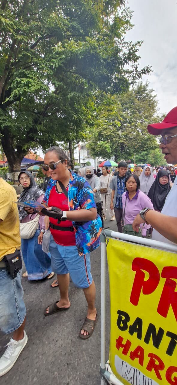 Kadishub Klaten Turun Langsung! Sosialisasi CFD Bareng Dewan di Jalan Pemuda