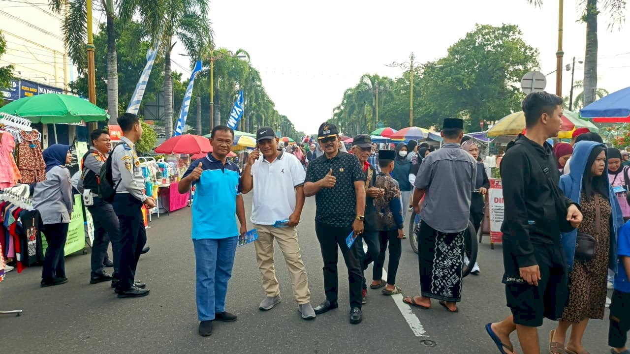 Kadishub Klaten Turun Langsung! Sosialisasi CFD Bareng Dewan di Jalan Pemuda