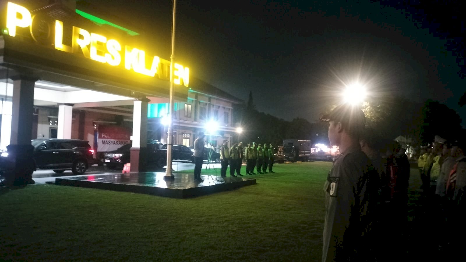 Patroli Gabungan Malam Hari! TNI-POLRI-Dishub-Satpol PP Sisir Titik Rawan Klaten