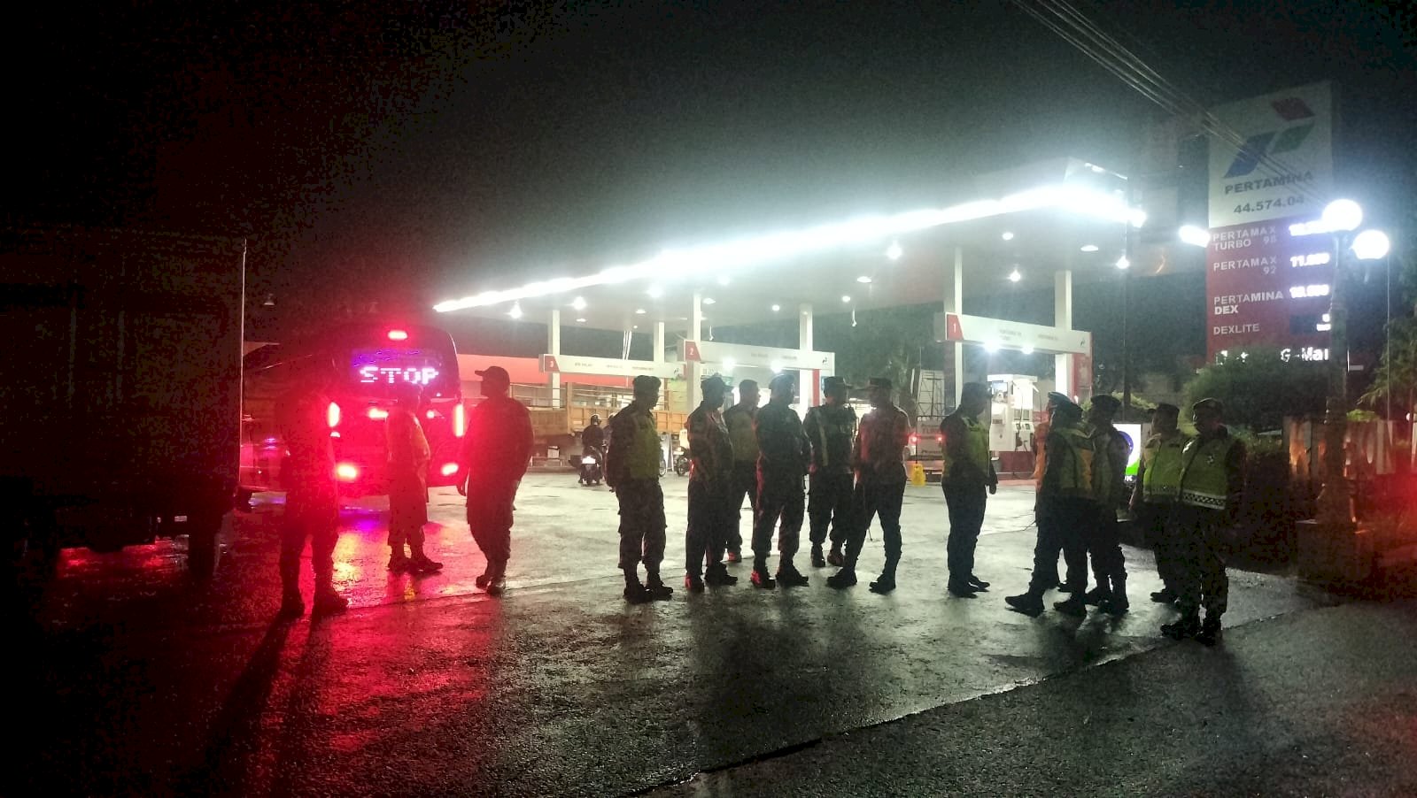 Patroli Gabungan Malam Hari! TNI-POLRI-Dishub-Satpol PP Sisir Titik Rawan Klaten