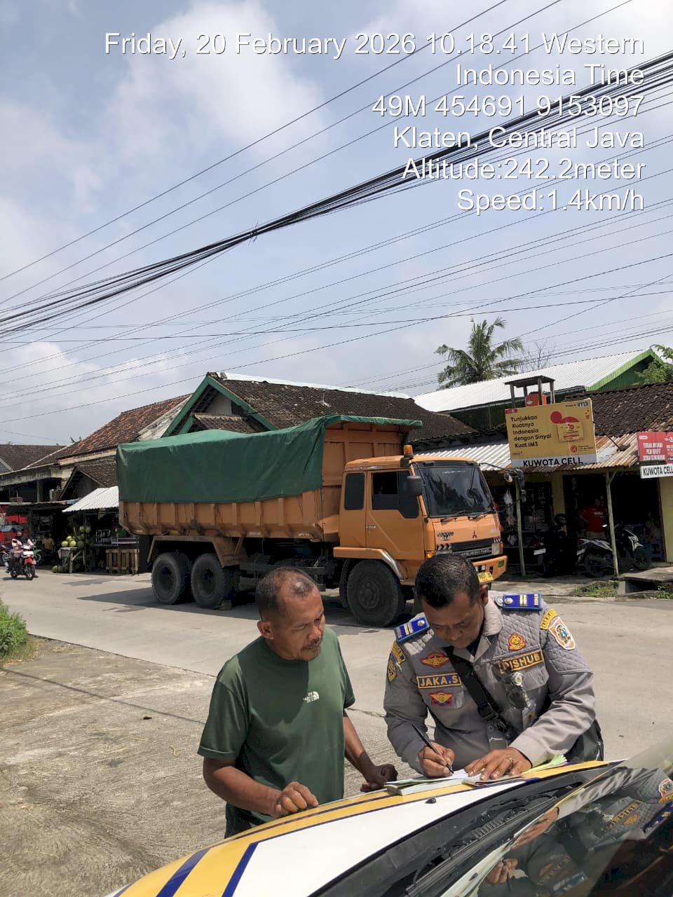 Respons Cepat Aduan Warga Kemalang, Dishub Tertibkan Truk Tronton di Jalan Kelas III