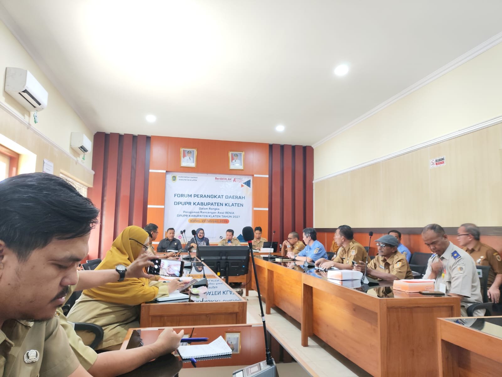 Dishub Klaten Hadiri FPD DPUPR: Intip Rp224,9 Miliar Rencana Infrastruktur Klaten 2027