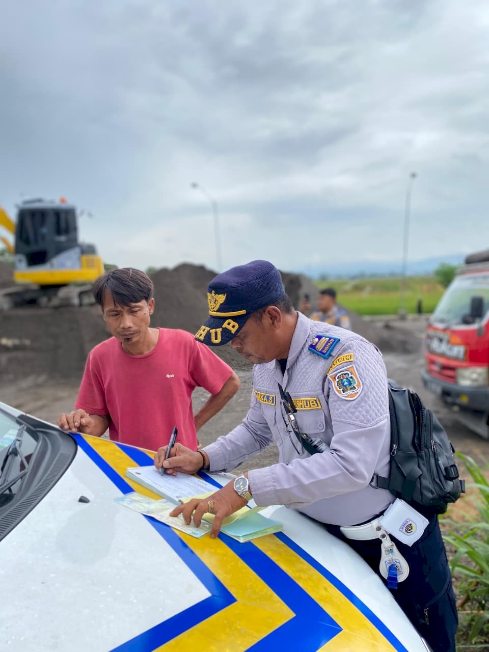 7 Tronton Kena Peringatan Tegas! Dishub Klaten Kembali Sapu Bersih Armada Bandel di Jalur Ngupit-Gayamprit