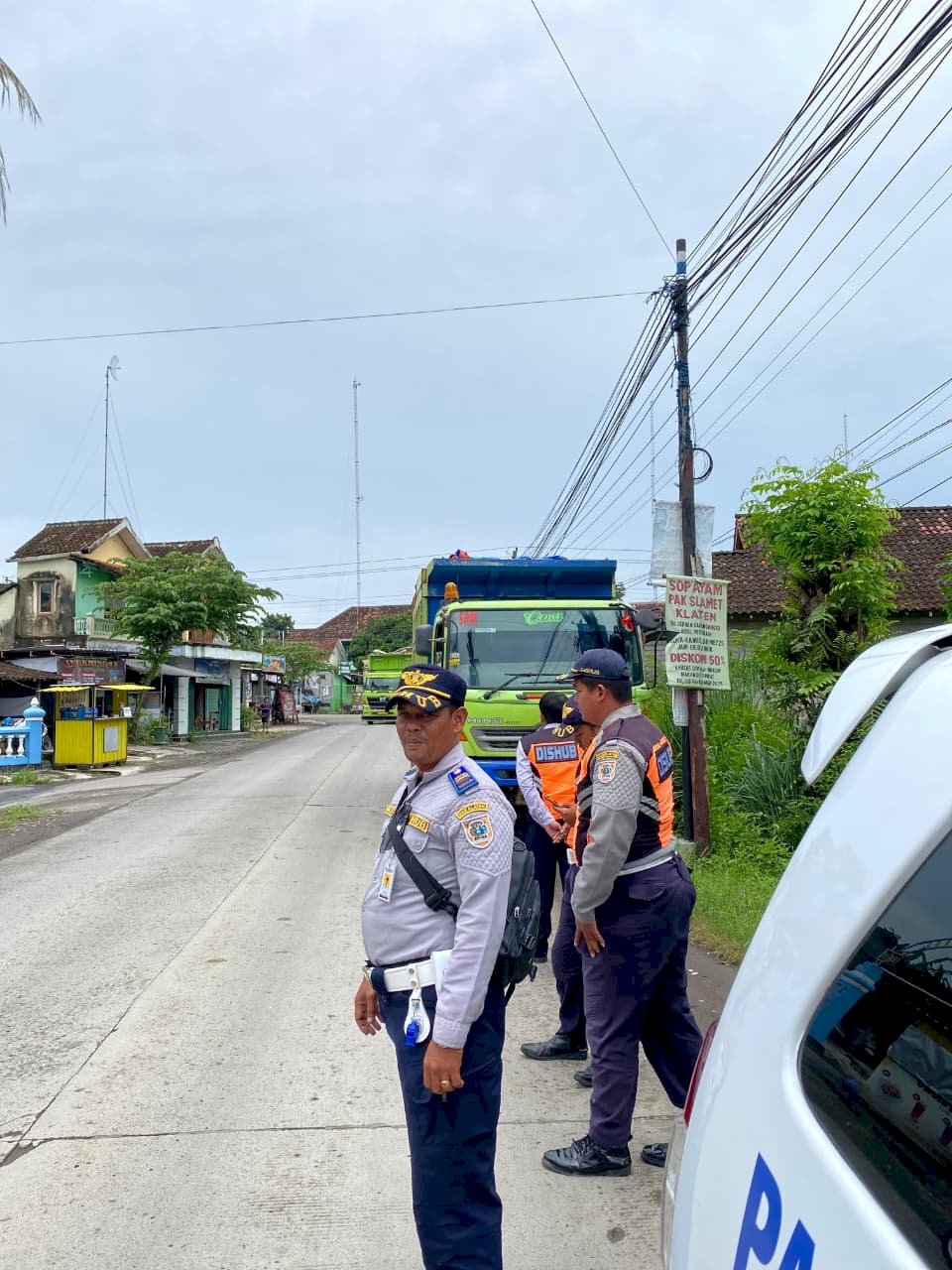 7 Tronton Kena Peringatan Tegas! Dishub Klaten Kembali Sapu Bersih Armada Bandel di Jalur Ngupit-Gayamprit