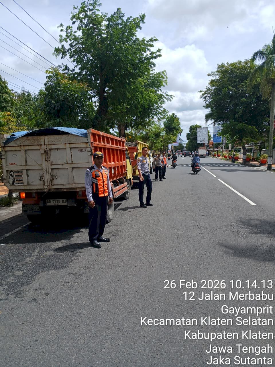 Warga Lapor Lewat WA, Dishub Klaten Langsung Gerak! 4 Truk Galian C Ditindak di Jalur Dalam Kota