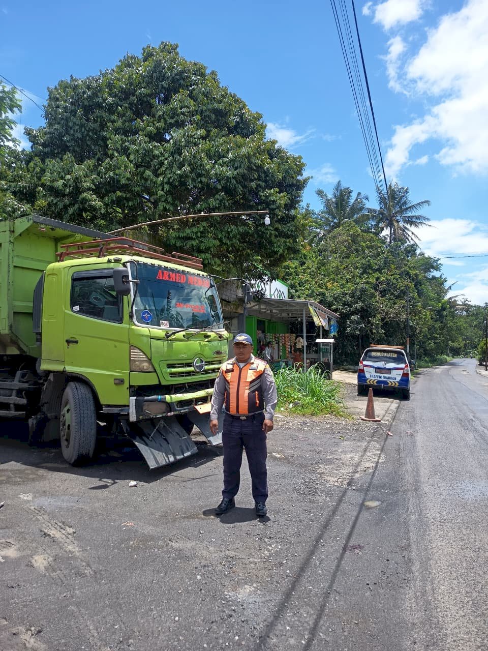 Aduan Masuk Pagi, Siang Ditindaklanjuti! Dishub Klaten Respons Kilat Tronton Kemalang