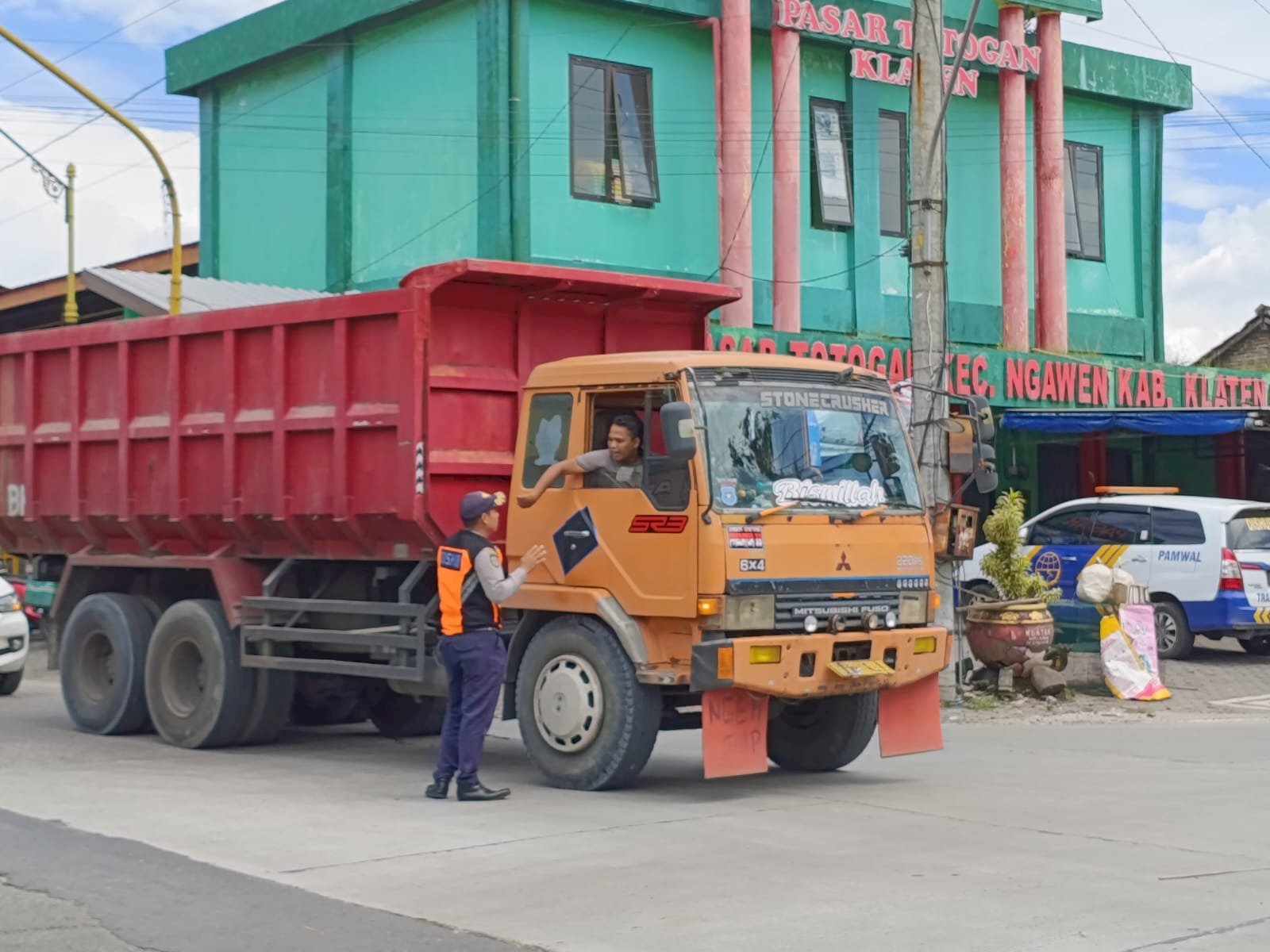 Aduan Masuk Pagi, Siang Ditindaklanjuti! Dishub Klaten Respons Kilat Tronton Kemalang