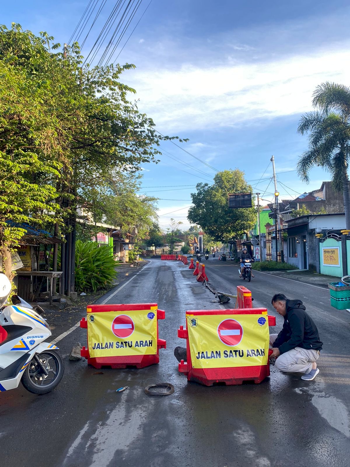 Resmi! Jl. Mayor Sunaryo Klaten Kembali Searah , Kadishub Turun Langsung ke Jalan
