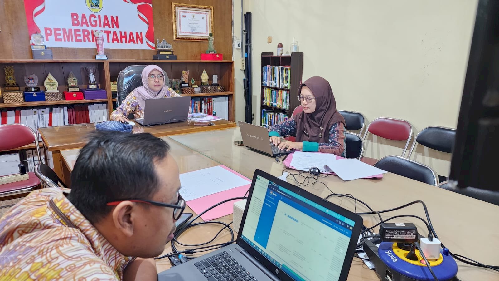 Desk SILPPD di Setda: Data dan Bukti Dukung Dishub Klaten Sudah Sesuai Pedoman