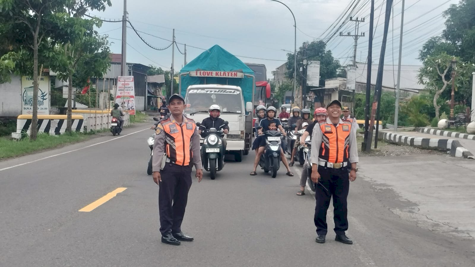 Ngabuburides Bareng Mas Bupati di GBK, Dishub Klaten Amankan Lalu Lintas dan Parkir