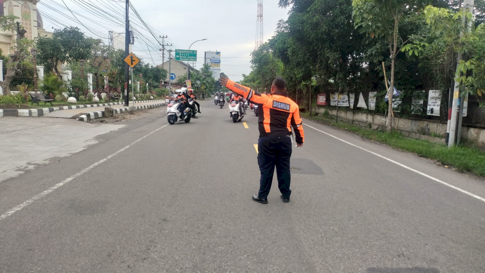 Ngabuburides Bareng Mas Bupati di GBK, Dishub Klaten Amankan Lalu Lintas dan Parkir