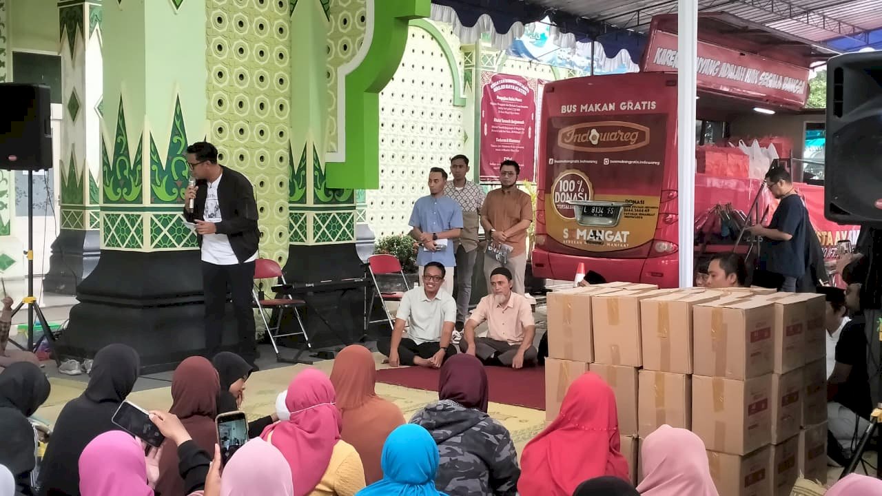 Ngabuburides Bareng Mas Bupati di GBK, Dishub Klaten Amankan Lalu Lintas dan Parkir