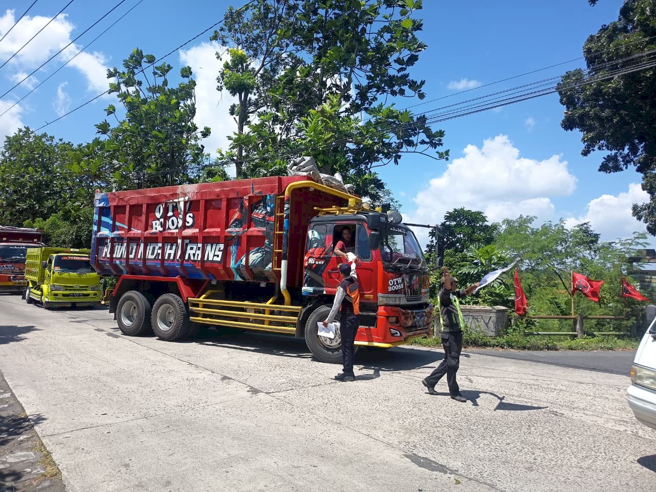 Sosialisasi Pembatasan Angkutan Galian Gol C Lebaran 2026, Dishub Klaten Turun ke 4 Titik Ruas Jalan