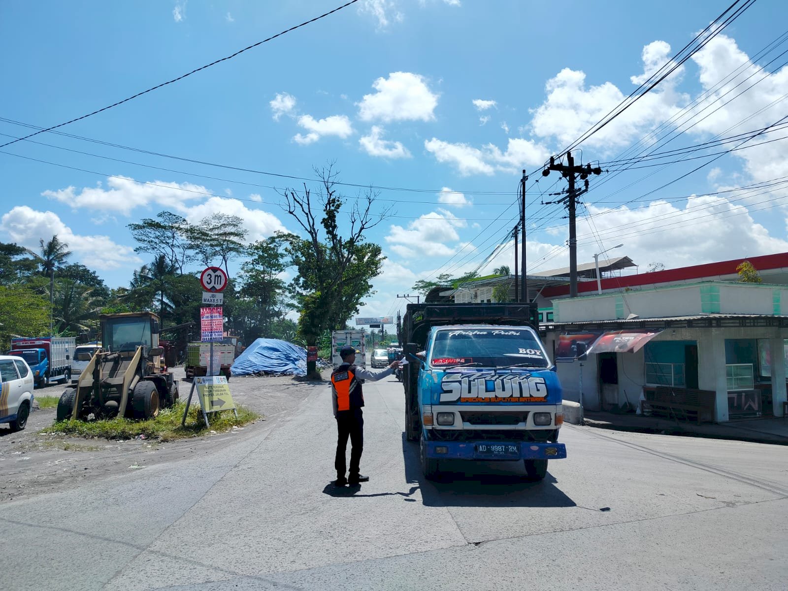 Sosialisasi Pembatasan Angkutan Galian Gol C Lebaran 2026, Dishub Klaten Turun ke 4 Titik Ruas Jalan