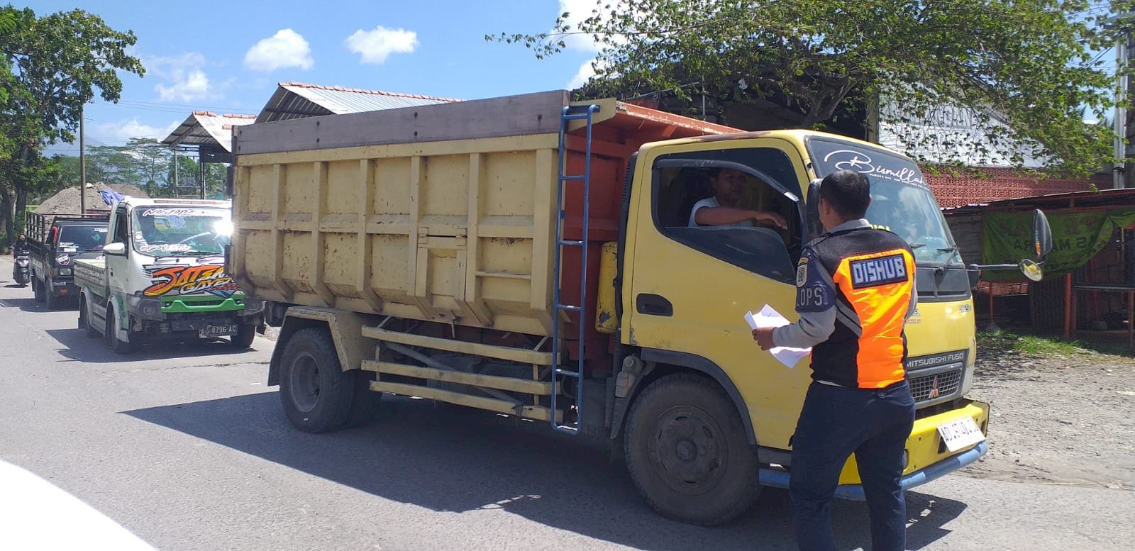 Sosialisasi Pembatasan Angkutan Galian Gol C Lebaran 2026, Dishub Klaten Turun ke 4 Titik Ruas Jalan