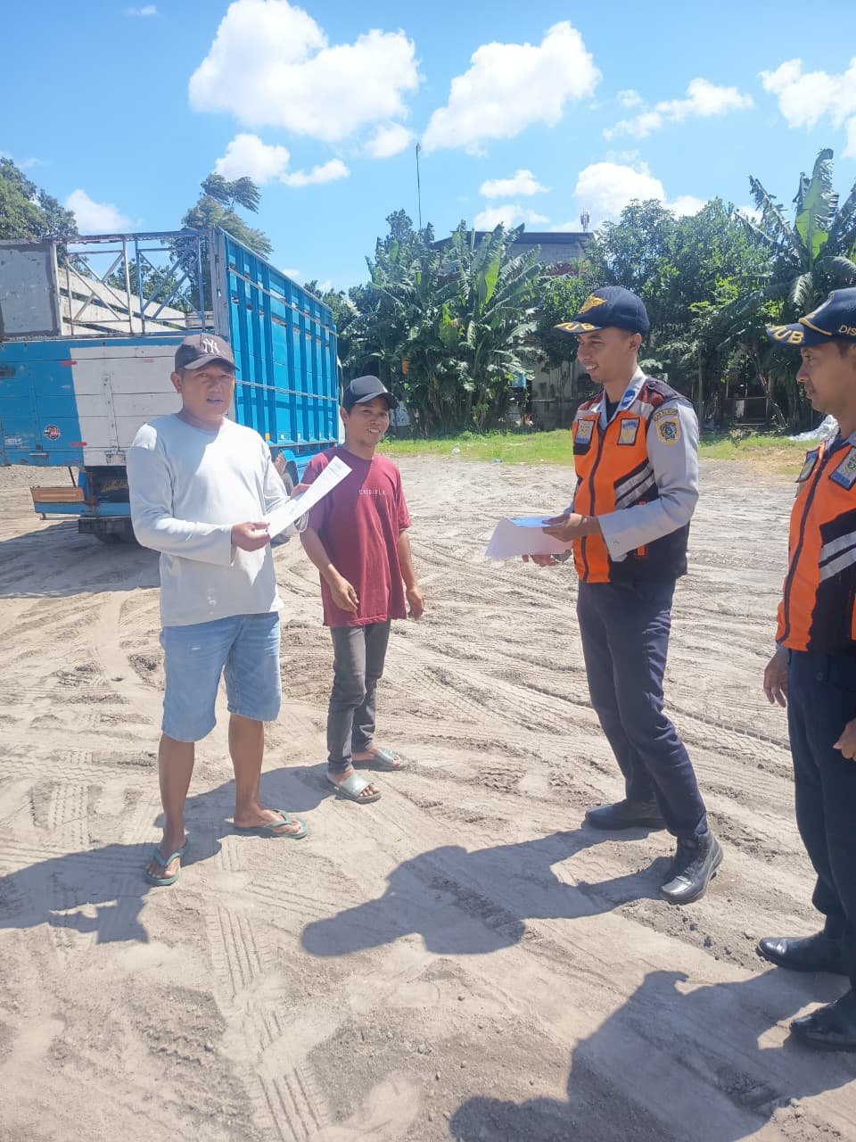 Sosialisasi Pembatasan Angkutan Galian Gol C Lebaran 2026, Dishub Klaten Turun ke 4 Titik Ruas Jalan