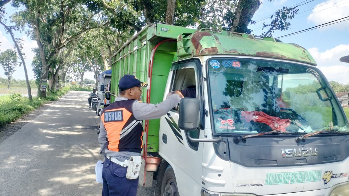 Sosialisasi Pembatasan Angkutan Galian Gol C Lebaran 2026, Dishub Klaten Turun ke 4 Titik Ruas Jalan