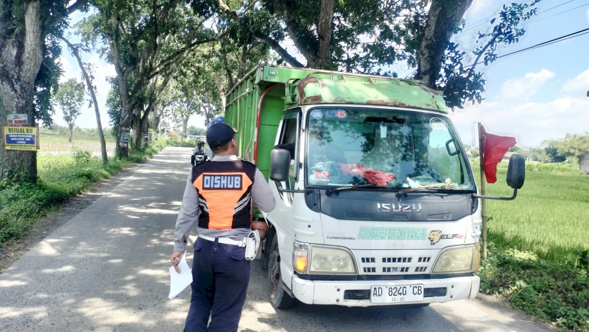 Sosialisasi Pembatasan Angkutan Galian Gol C Lebaran 2026, Dishub Klaten Turun ke 4 Titik Ruas Jalan