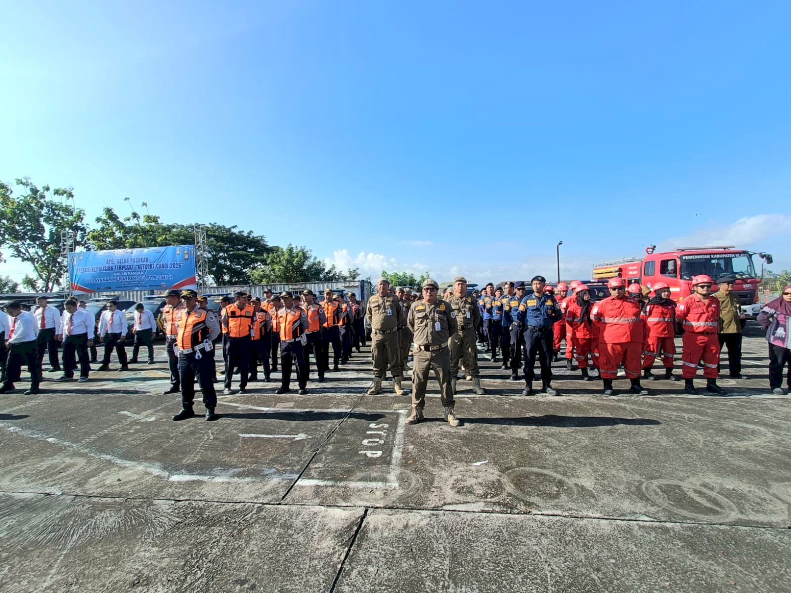 Kadishub Klaten Hadiri Apel Gelar Pasukan Operasi Ketupat Candi 2026, 690 Personel Siaga Amankan Mudik