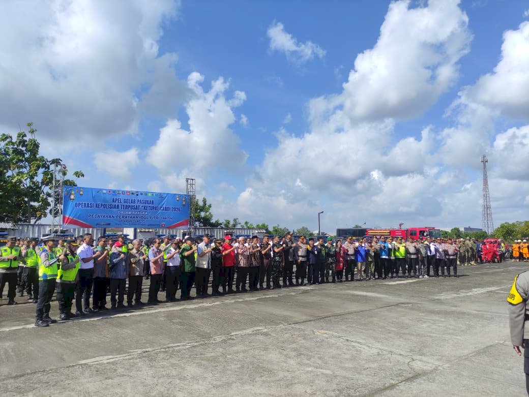Kadishub Klaten Hadiri Apel Gelar Pasukan Operasi Ketupat Candi 2026, 690 Personel Siaga Amankan Mudik