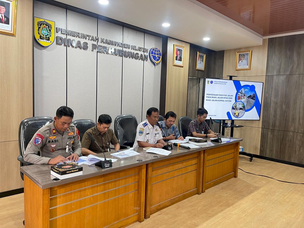 Forum Lalu Lintas Bahas Perlengkapan Jalan RS Tegalyoso dan PT Intan Sejati Klaten 