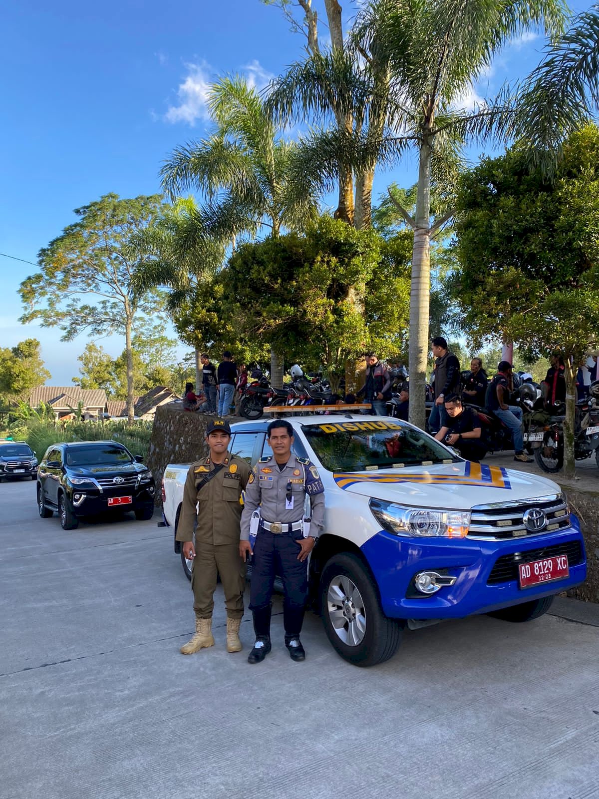 Tim Patroli Dishub Klaten Kawal Bupati ke Girpasang dalam Ngabuburiders Bersama Kemenag