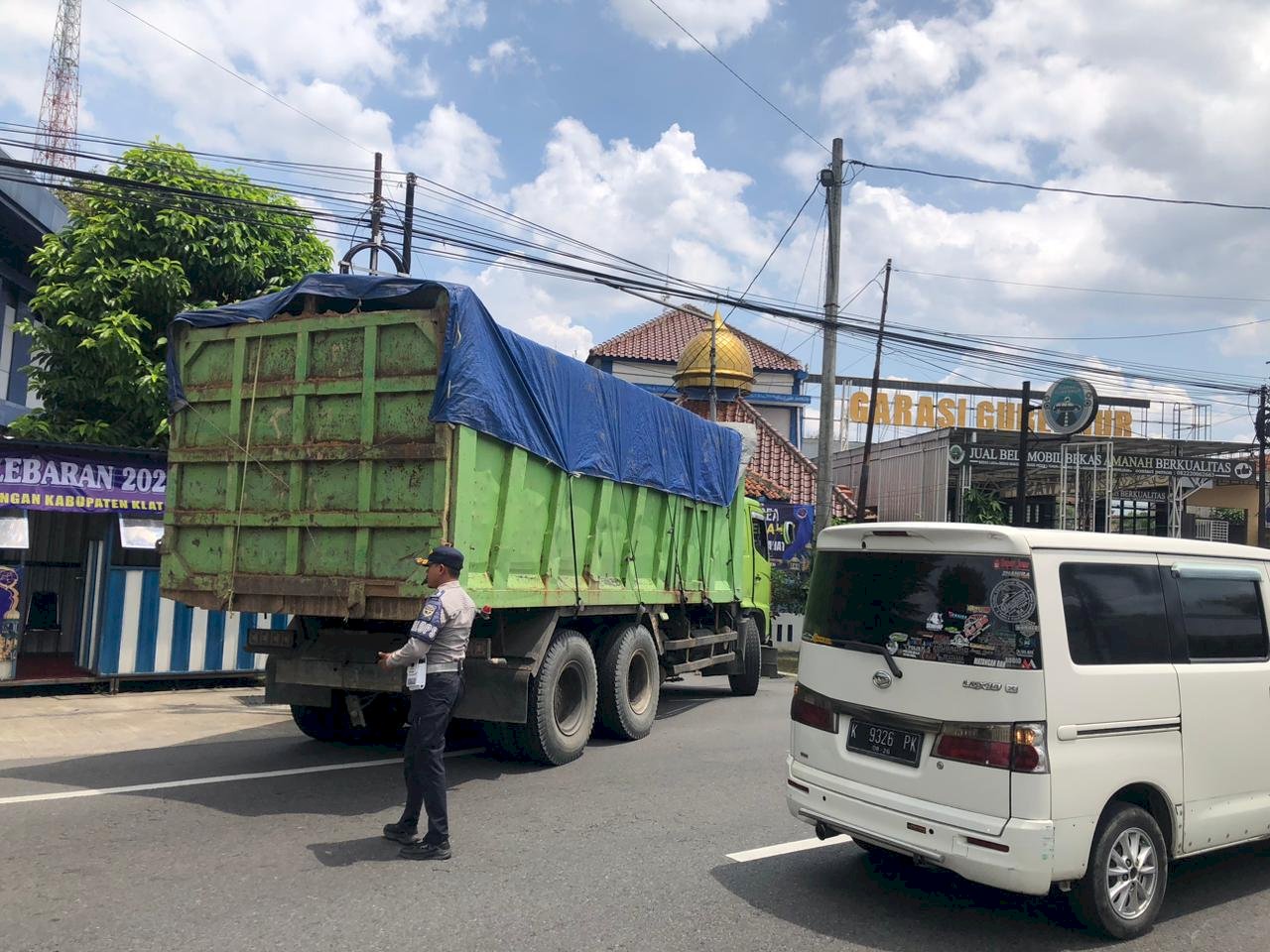 Dishub Klaten Kandangkan 7 Truk Galian C, Jaga Keselamatan Pemudik Lebaran 2026