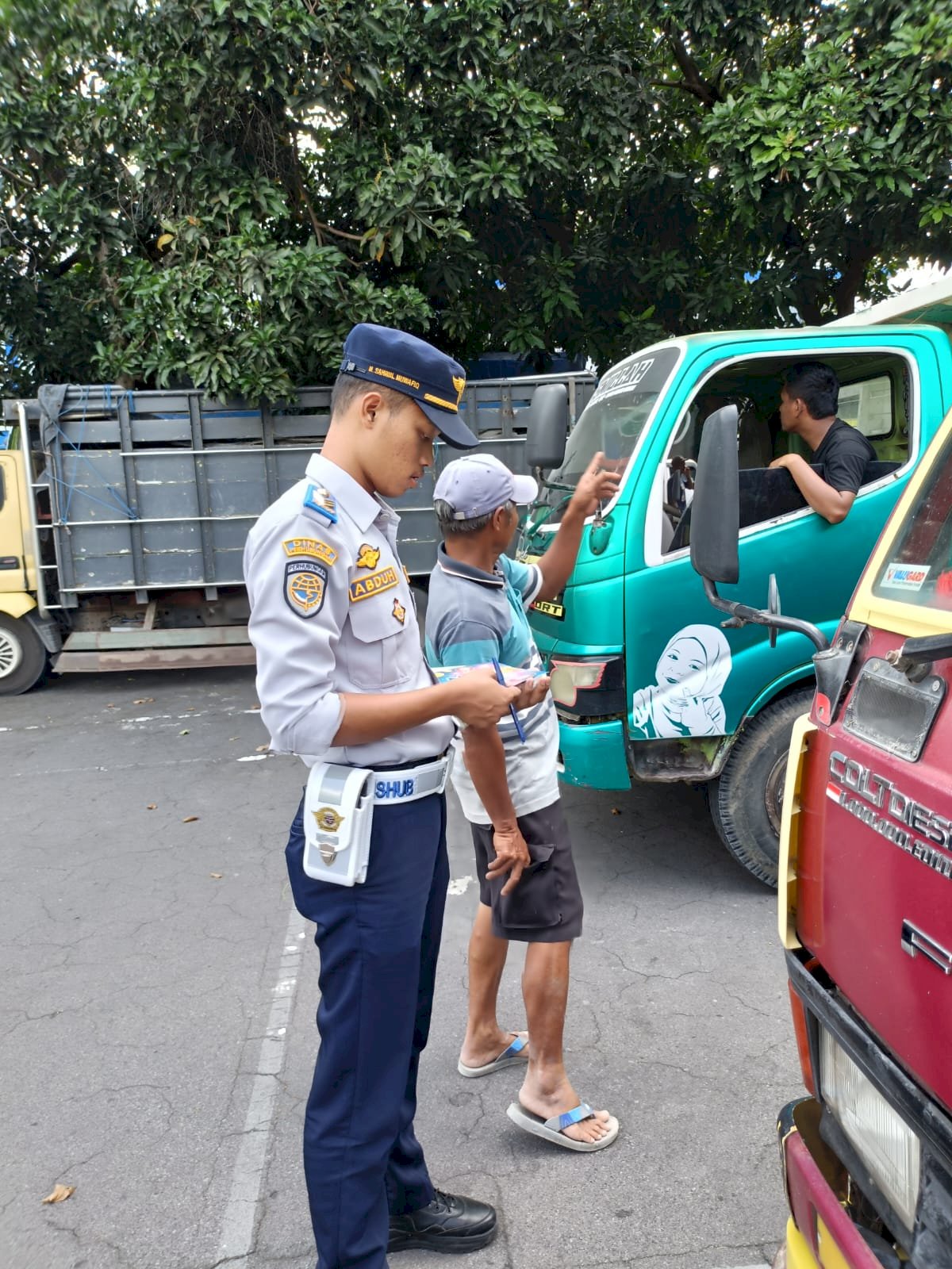 Dishub Klaten Kandangkan 7 Truk Galian C, Jaga Keselamatan Pemudik Lebaran 2026