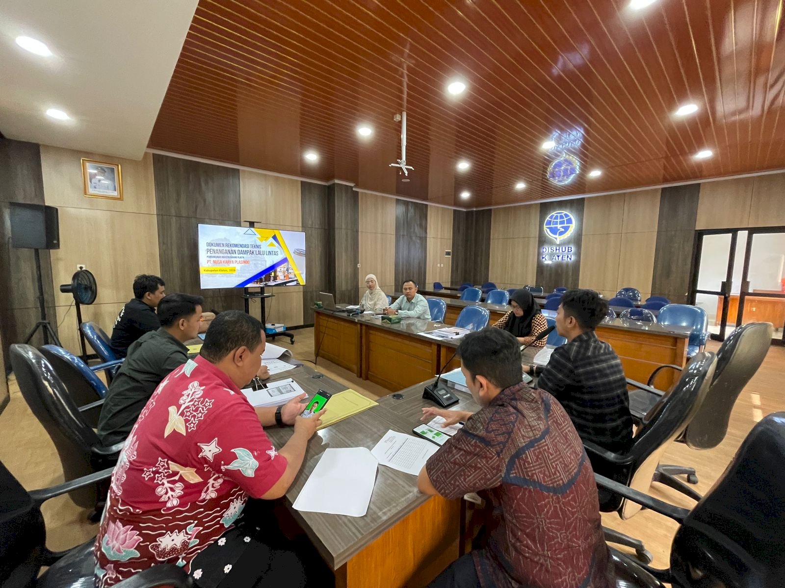 Industri Tumbuh, Lalu Lintas Aman! Dishub Klaten Gelar Sidang Andalalin PT. Nusa Karya Plasindo di Ceper