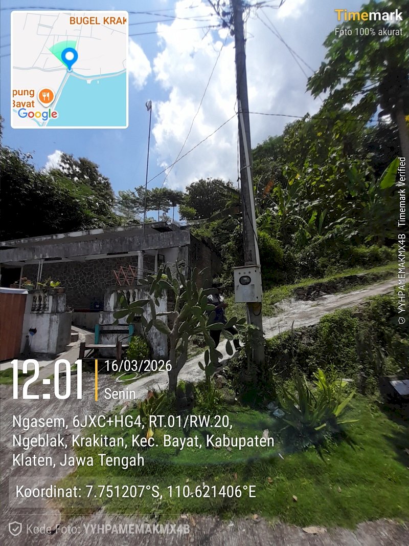 Perbaikan PJU Sidoguro Rowo Jombor - Dishub Klaten Servis Jaringan Bawah Short