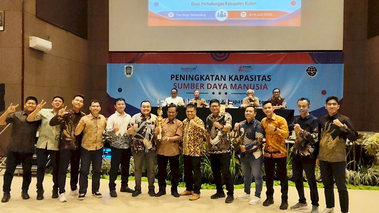Kompak di Wujil, Dishub Klaten Setel Ulang Semangat Kerja