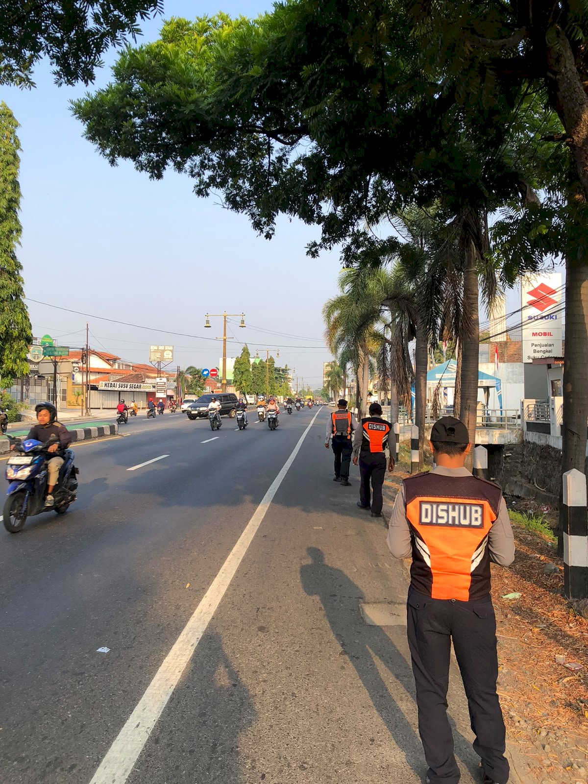 8 Truk Galian Distop Dishub Klaten Pagi Ini