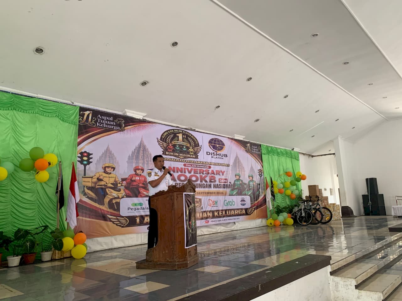 Bukan Sekadar Cuan, Ojol Klaten Ditantang Rajai Keselamatan Jalan