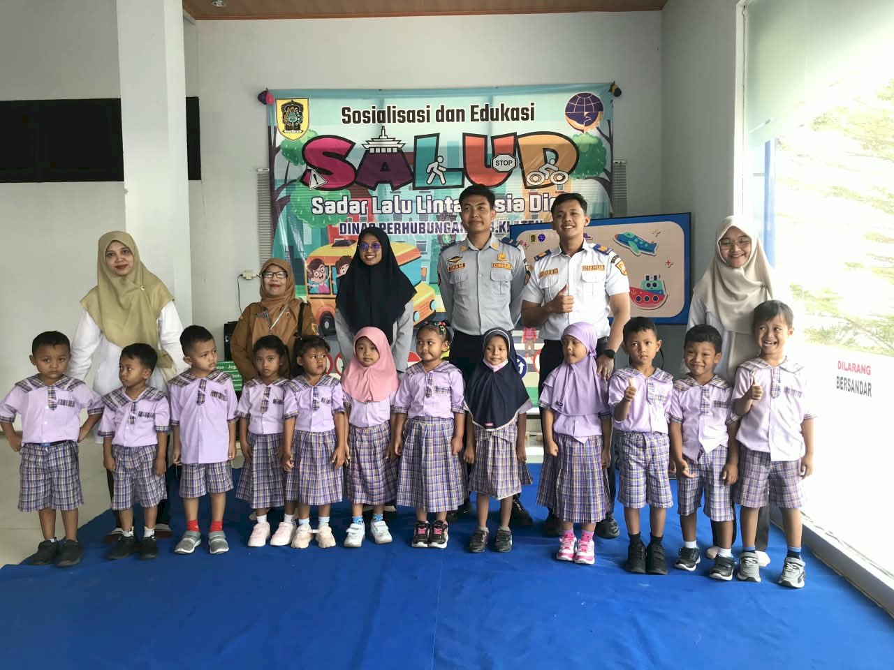 Serunya 13 Siswa TK Jajal CC Room Dishub Klaten