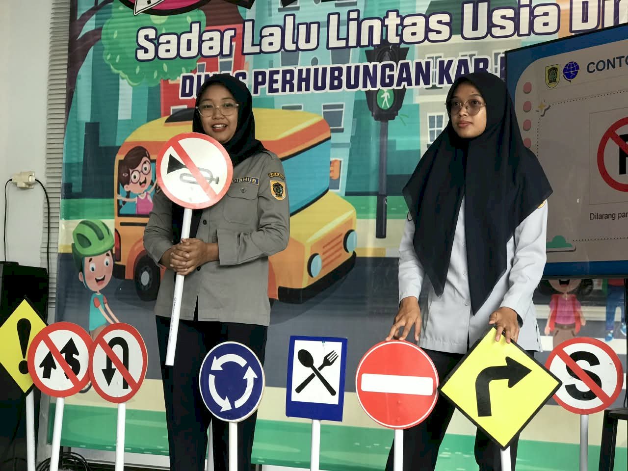 Serunya 13 Siswa TK Jajal CC Room Dishub Klaten