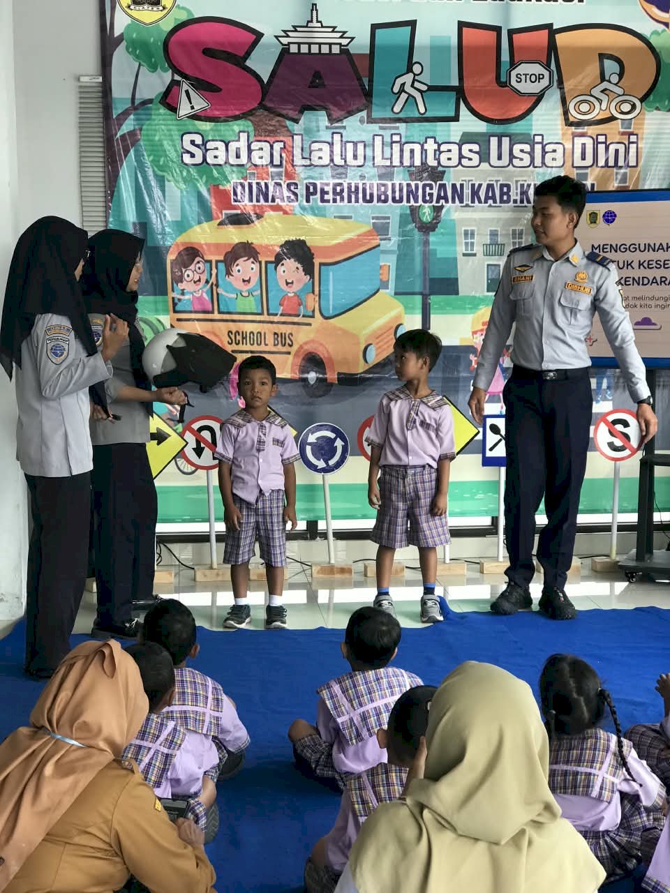 Serunya 13 Siswa TK Jajal CC Room Dishub Klaten