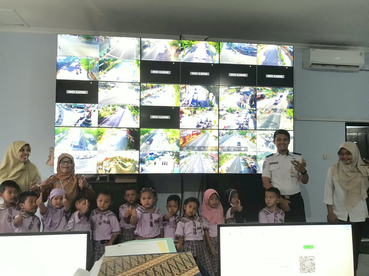 Serunya 13 Siswa TK Jajal CC Room Dishub Klaten