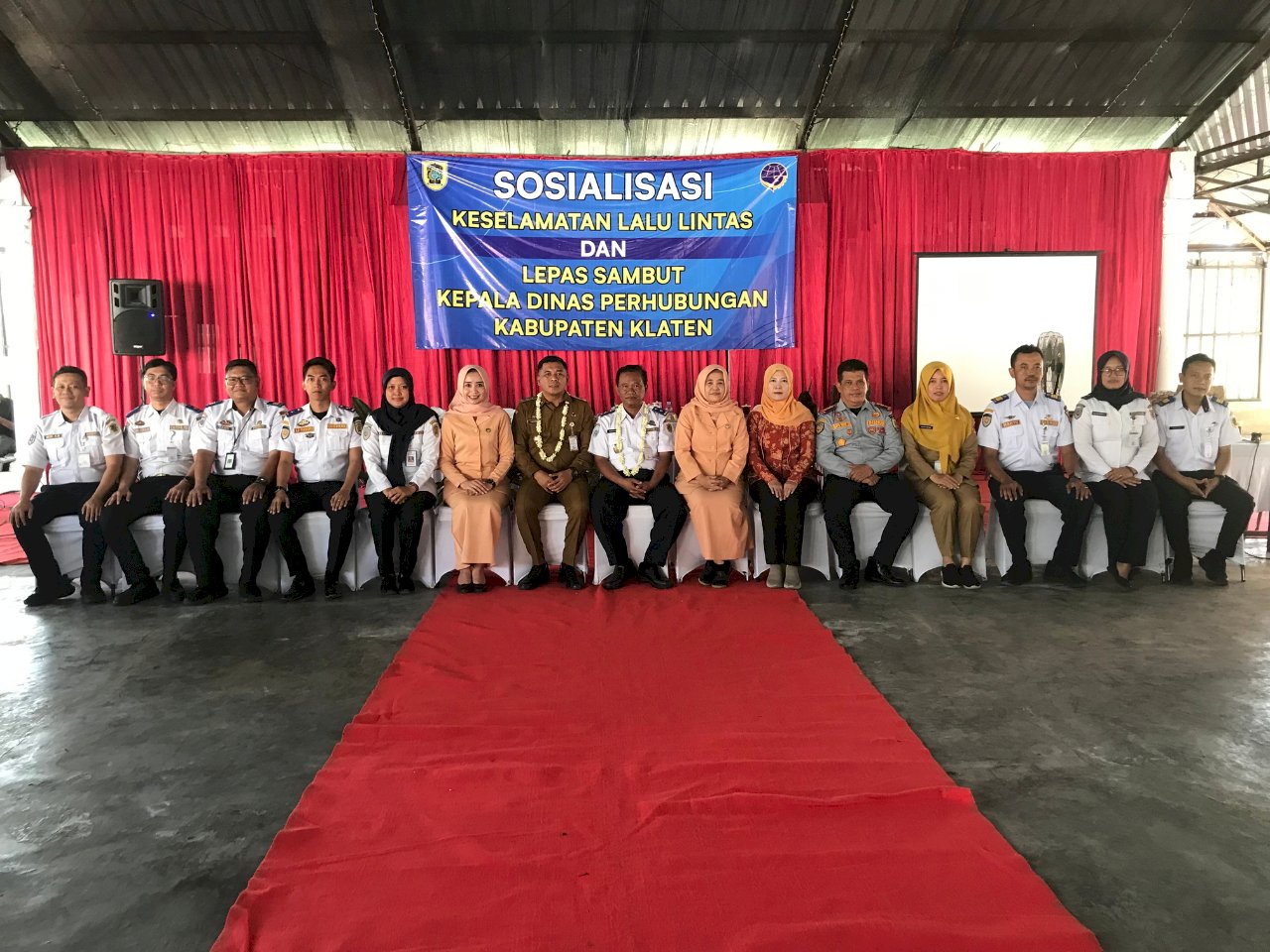 Tongkat Komando Dishub Klaten Resmi Berganti Tuan
