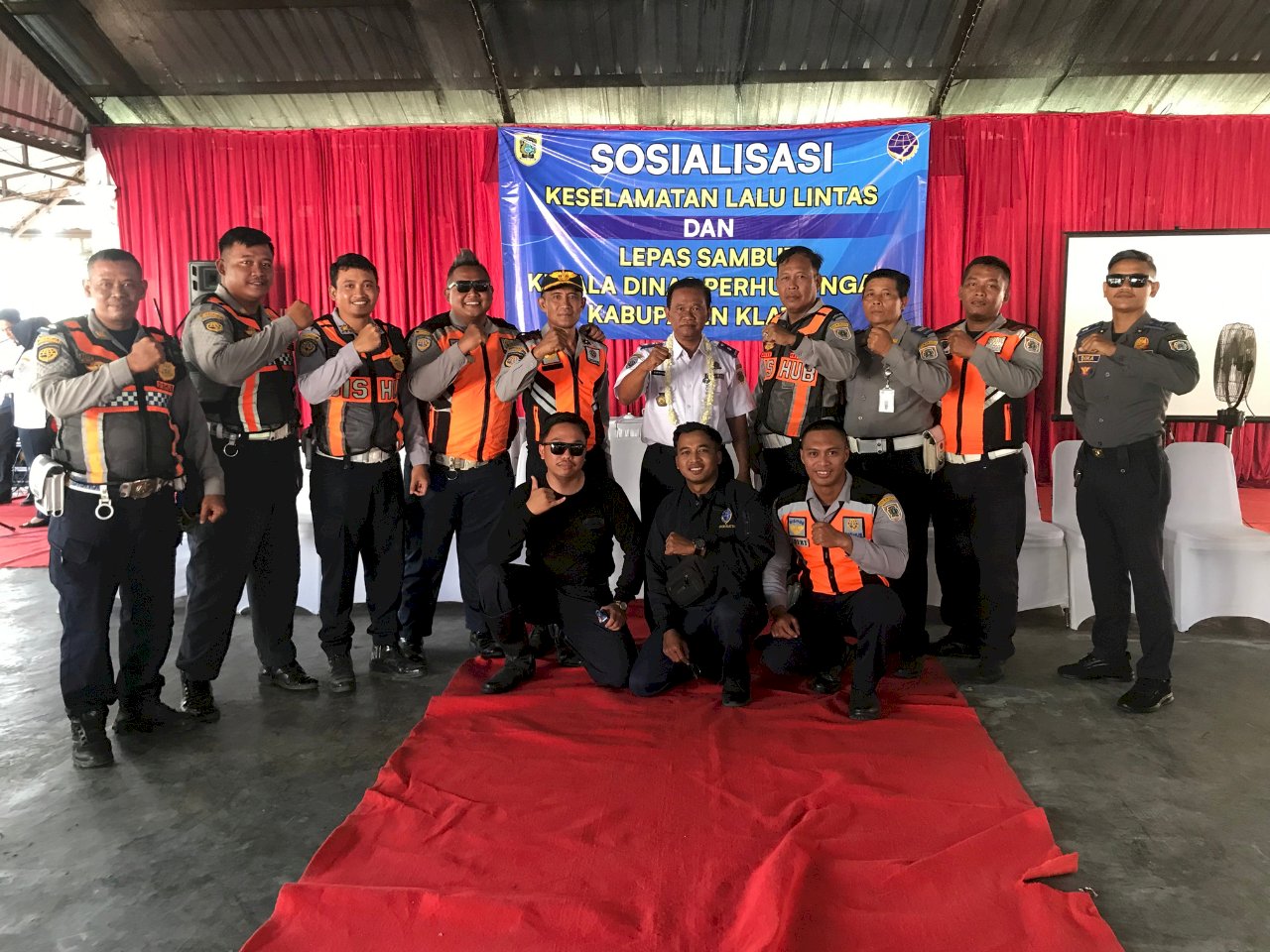 Tongkat Komando Dishub Klaten Resmi Berganti Tuan