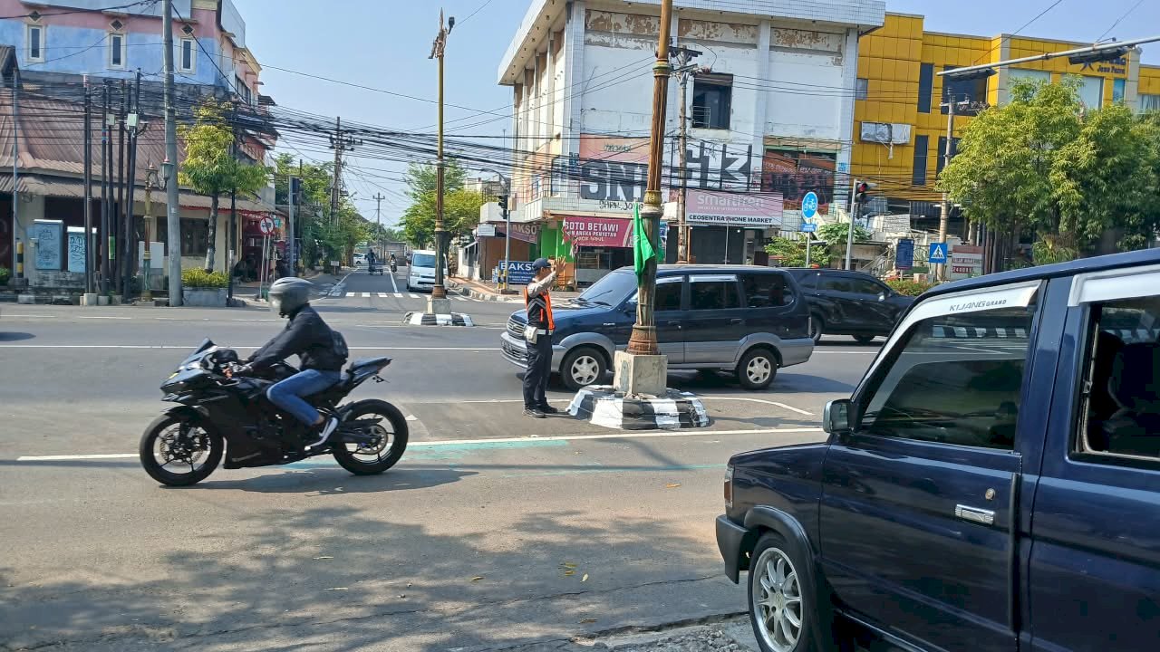 Senam Massal PMI Tumpah Ruah, Lalu Lintas Klaten Terkendali