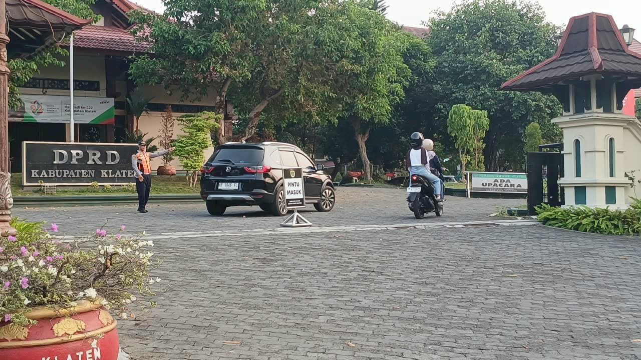 Senam Massal PMI Tumpah Ruah, Lalu Lintas Klaten Terkendali