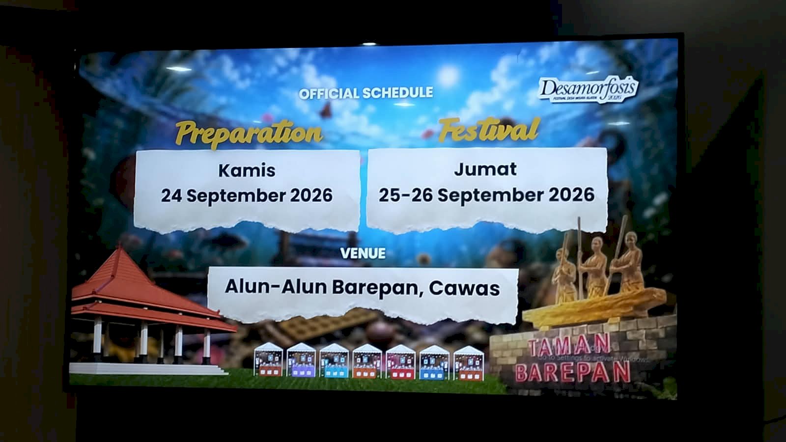 Desamorfosis 2026: Pesta Desa Wisata Siap Guncang Cawas