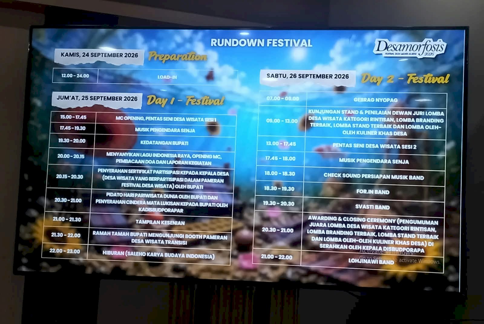 Desamorfosis 2026: Pesta Desa Wisata Siap Guncang Cawas