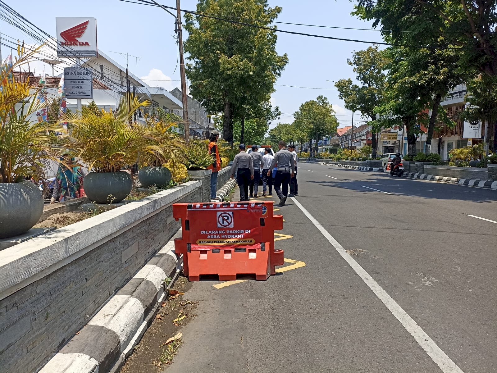 Wajah Baru Jalanan Klaten: Parkir Rapi, Lalu Lintas Lancar