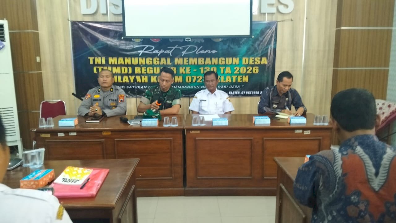 Hitung Mundur TMMD 130 Trucuk: Aparat dan Sipil Bersatu
